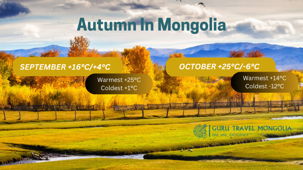 Mongolia weather in autumn Mongolia weather in autumn